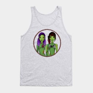 Zombie Twins Tank Top